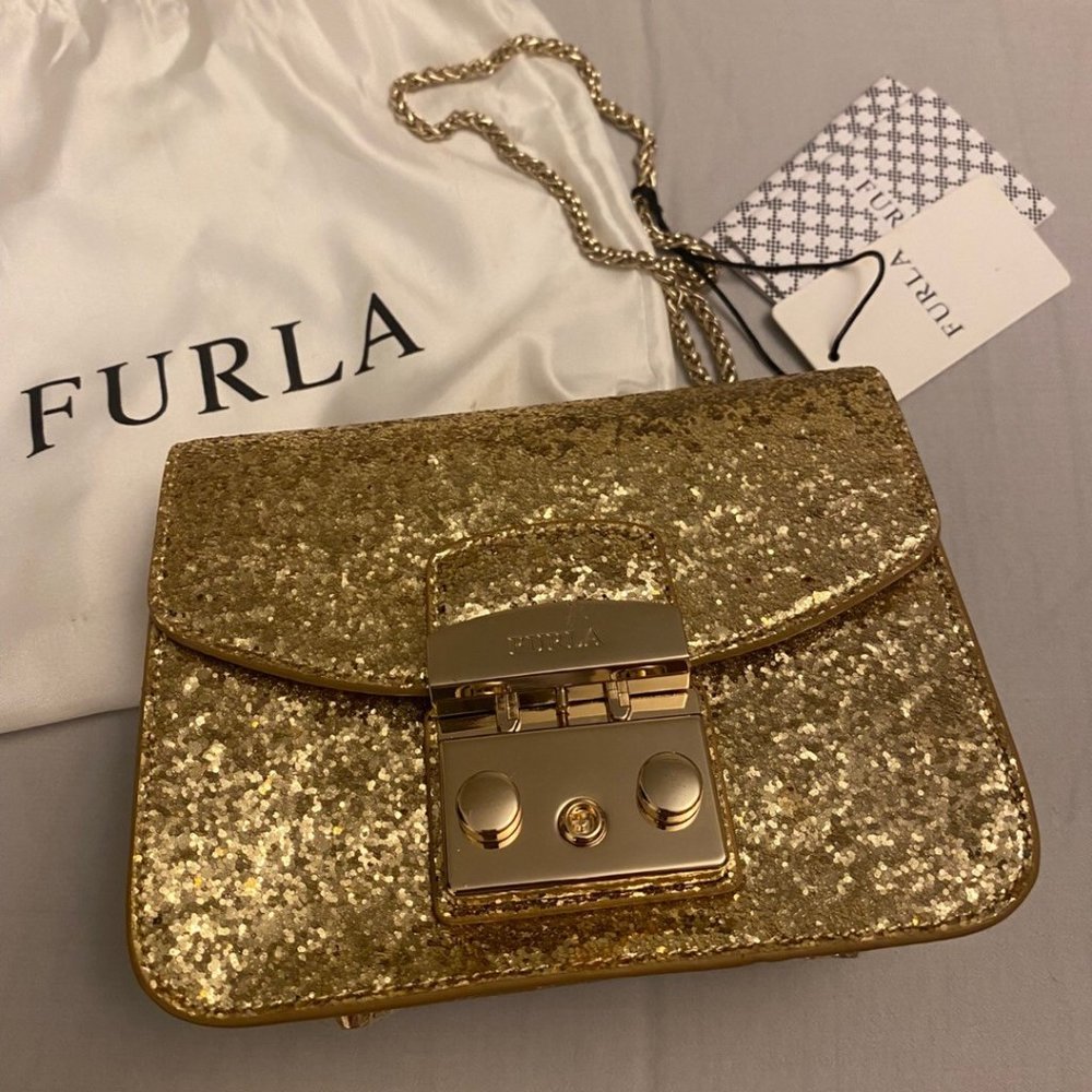 Furla Gold Lady Crossbody Bag